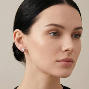 Heart Of Repentance Earrings, in Gold and Silver