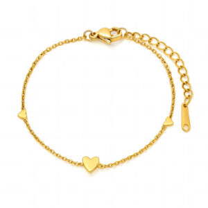 The Spread Love Bracelet, 18k Gold Plated in Gold